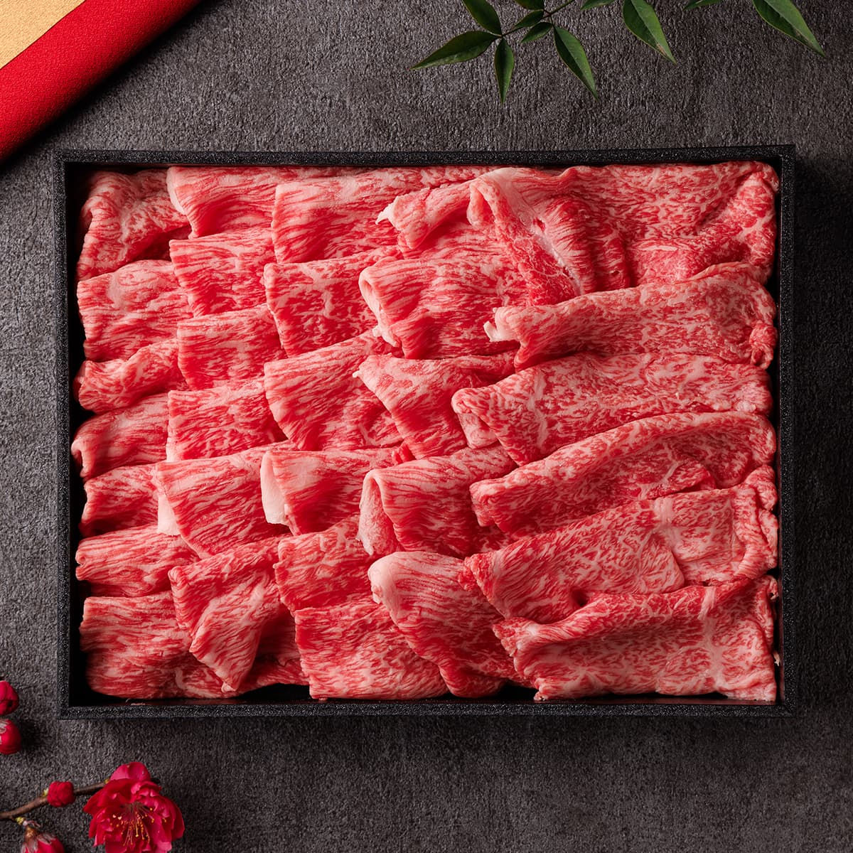 銀婚式のお祝いのお肉ギフト｜和牛の薄切り