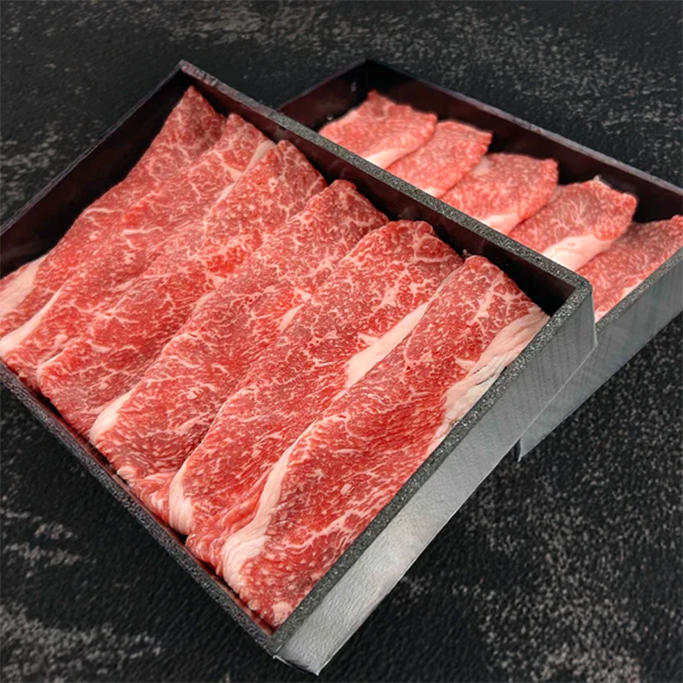 松阪牛 × 神戸牛 すき焼き用スライス 450g