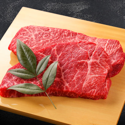 前沢牛 ステーキ食べ比べ ミスジ100g＋ランプ100g 計200g