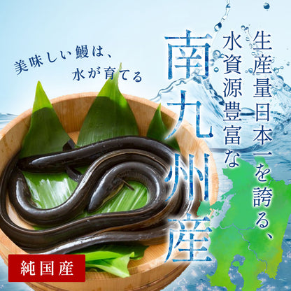 鹿児島うなぎカット済 蒲焼80g＋鹿児島黒牛 A5カルビ焼肉200g
