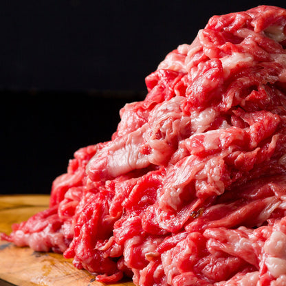 鹿児島うなぎカット済 蒲焼80g＋最高級A5・黒毛和牛切り落とし150g