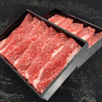 【送料込み】松阪牛 × 神戸牛すき焼き用スライス 450g