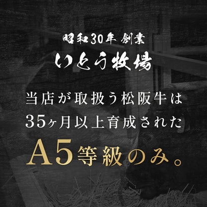 松阪牛 A5等級 サーロインステーキ 200g×5枚