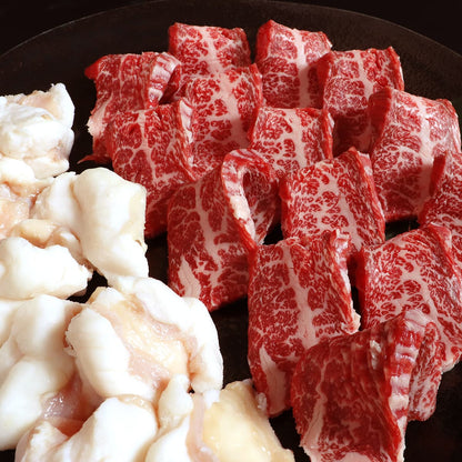 松阪牛 焼肉いとうセット二人前400g（カルビ200g＋ホルモン200g）