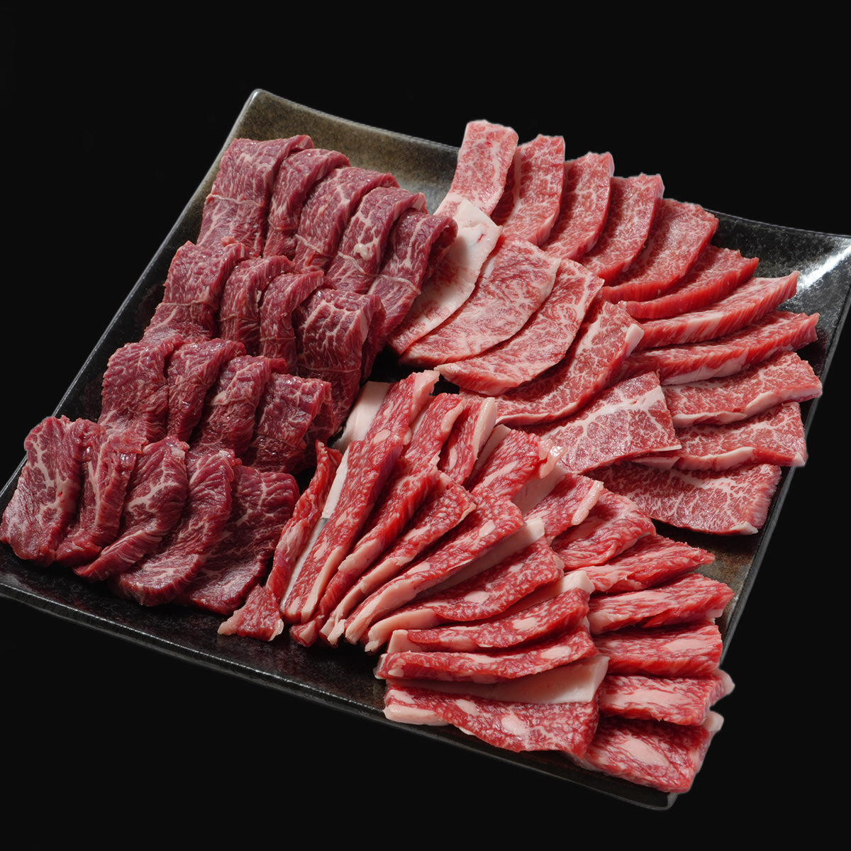 宮崎牛 焼肉食べ比べ 特上ロース100g＋特上赤身100g