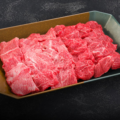 前沢牛 焼肉食べ比べ ブリスケ100g＋肩ロース100g 計200g
