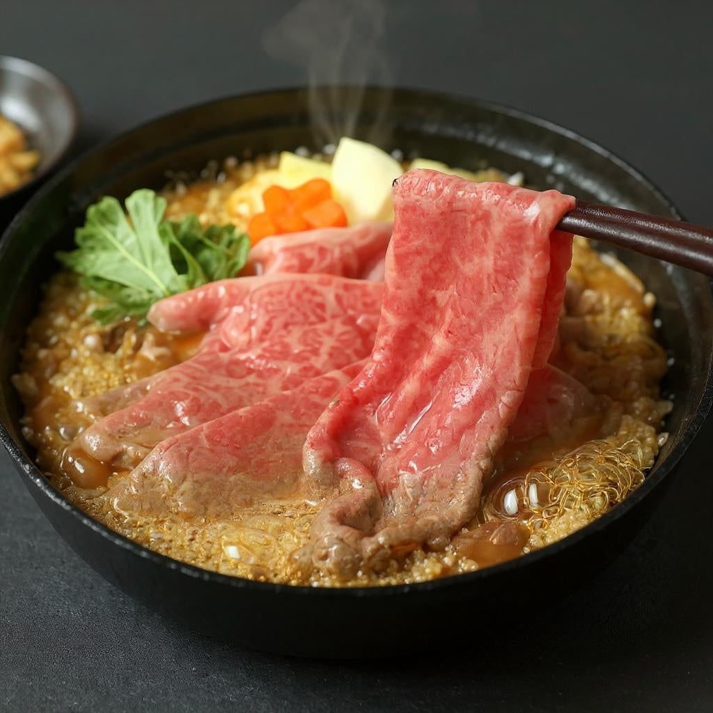 松阪牛 すき焼き スライス ブリスケ 300g– 和牛セレブ