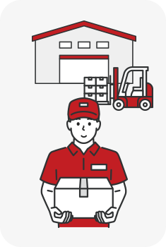 ブランドから直接配送