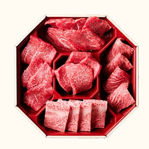 鳥取和牛 焼肉希少部位5種食べ比べ350g