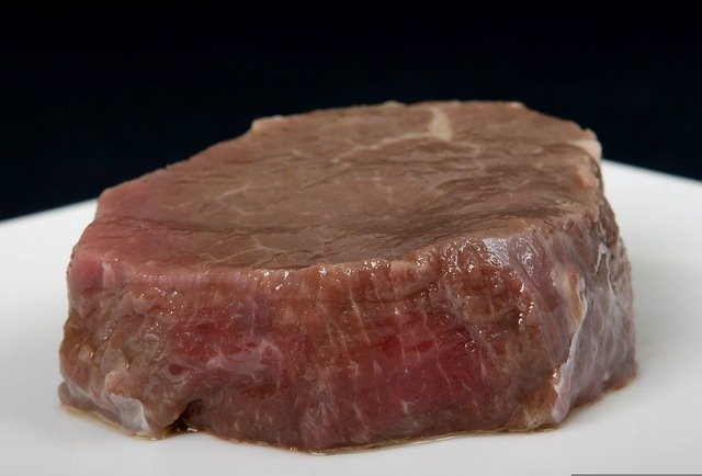ブルーレアのお肉
